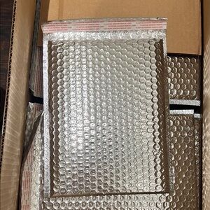 15 Bubble Mailers 8*11 inch, Insulated Thermal Silver